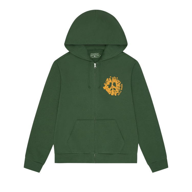 Denim Tears Denim University Zip Hoodie "Green"