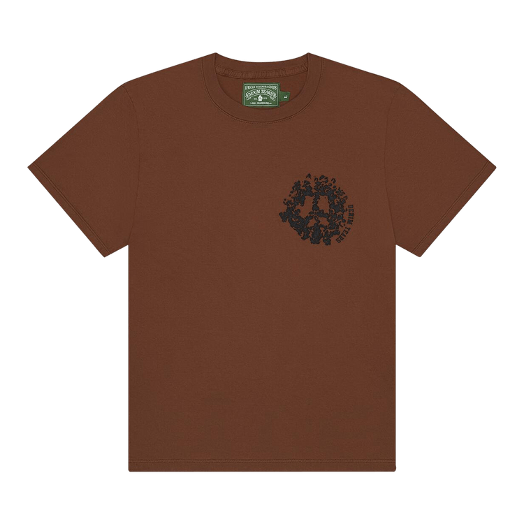 Denim Tears Denim University Tee "Brown"