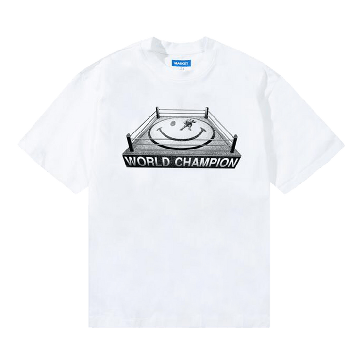 Market Smiley Ko T-Shirt "White"