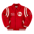 GOLF WANG x Marty Supreme Rockwell Varsity Jacket "Red"