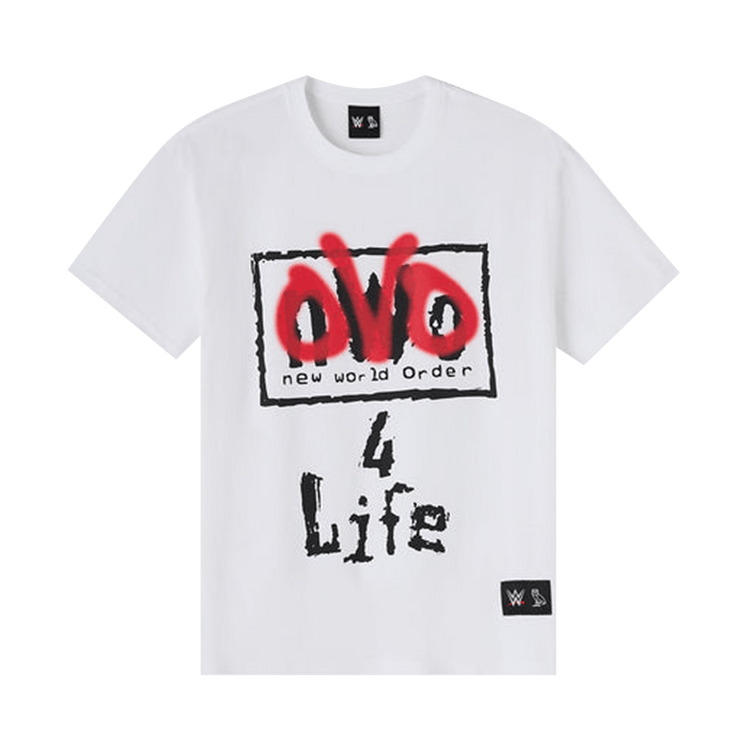 OVO x WWE OVO 4 Life Tee "White"