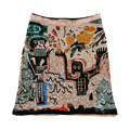 Valentino Basquiat Sequin Skirt "Multicolor"