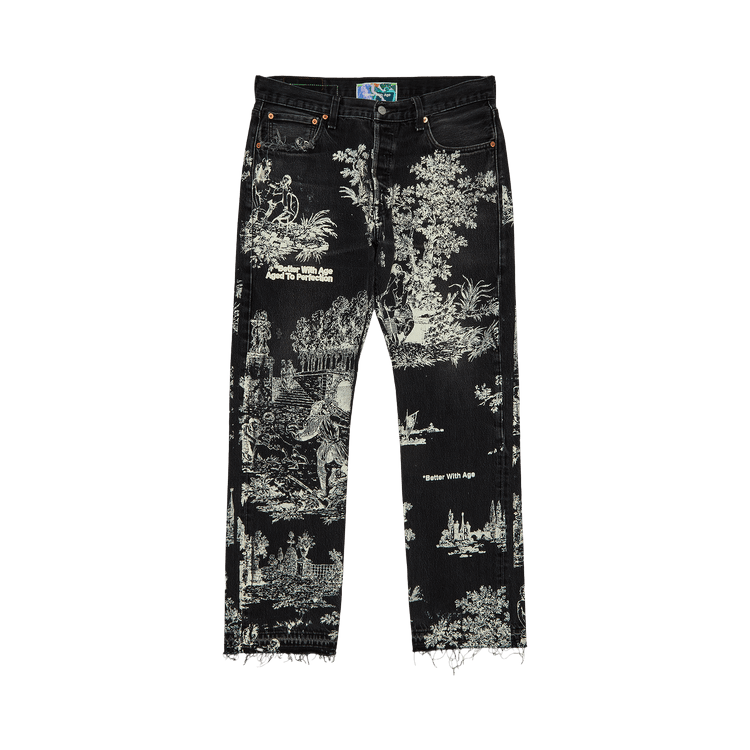 Better With Age Teresa Denim Trouser "Multicolor"