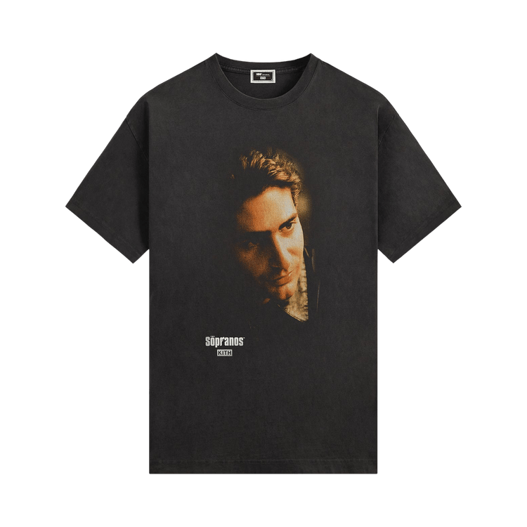 Kith For The Sopranos Christopher Vignette Vintage Tee "Black"
