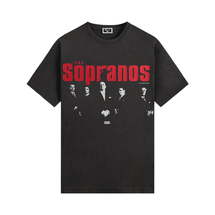 Kith For The Sopranos Est. 1990 Poster Vintage Tee "Black"