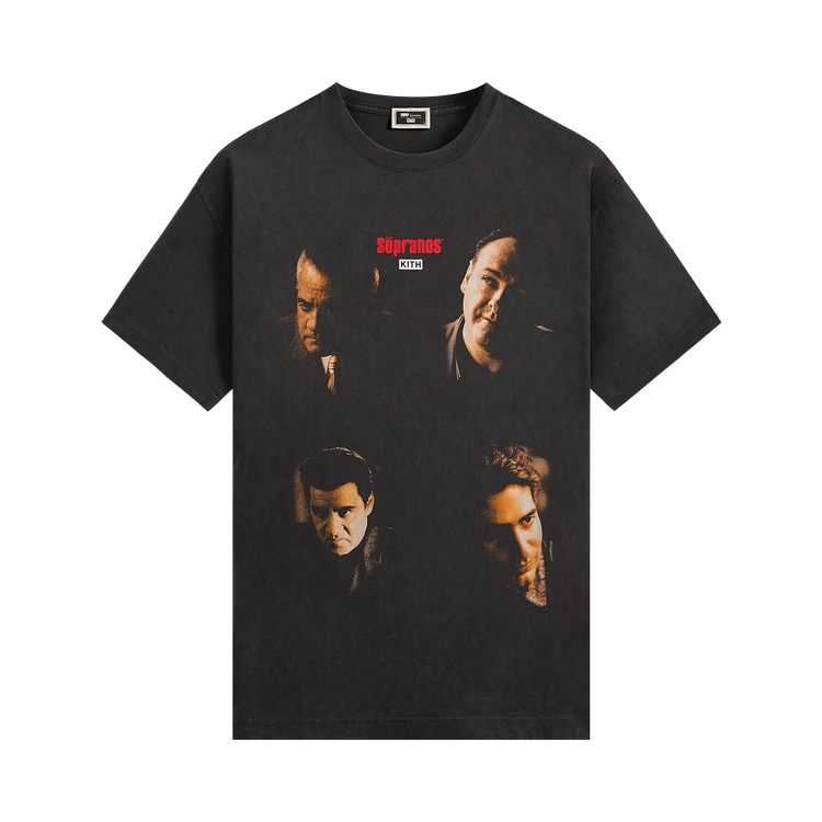 Kith For The Sopranos Characters Vignette Vintage Tee "Black"