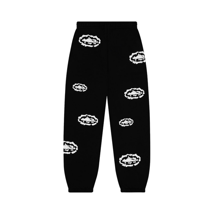 Denim Tears x Cortiez Island Wreath Sweatpants "Black"
