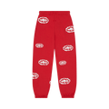 Denim Tears x Cortiez Island Wreath Sweatpants "Red"
