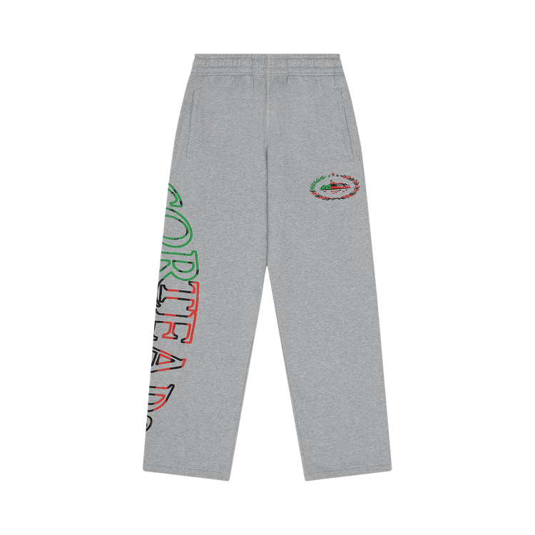 Denim Tears x Cortiez Cortears Royale Open Hem Sweatpants "Grey"