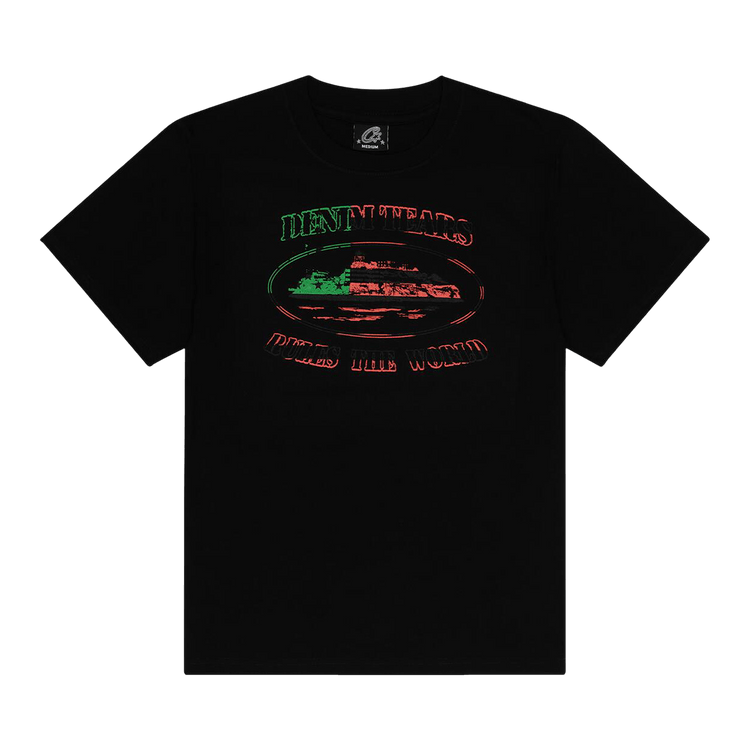 Denim Tears x Cortiez Cortears Og Alcatraz Tee "Black"
