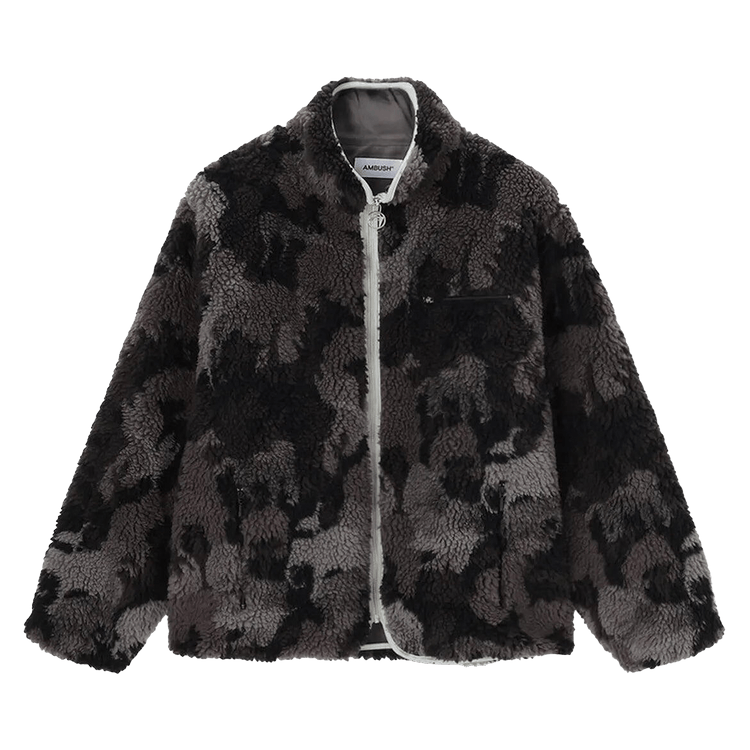 Ambush Camoflage Boa Jacket "Grey"