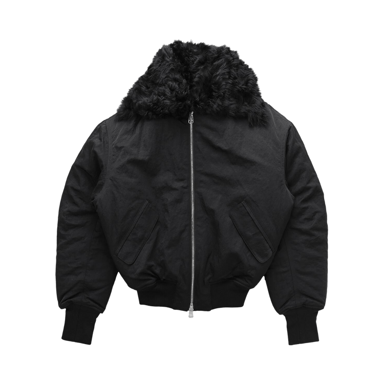 Eckhaus Latta Zip Up Bomber "Black"