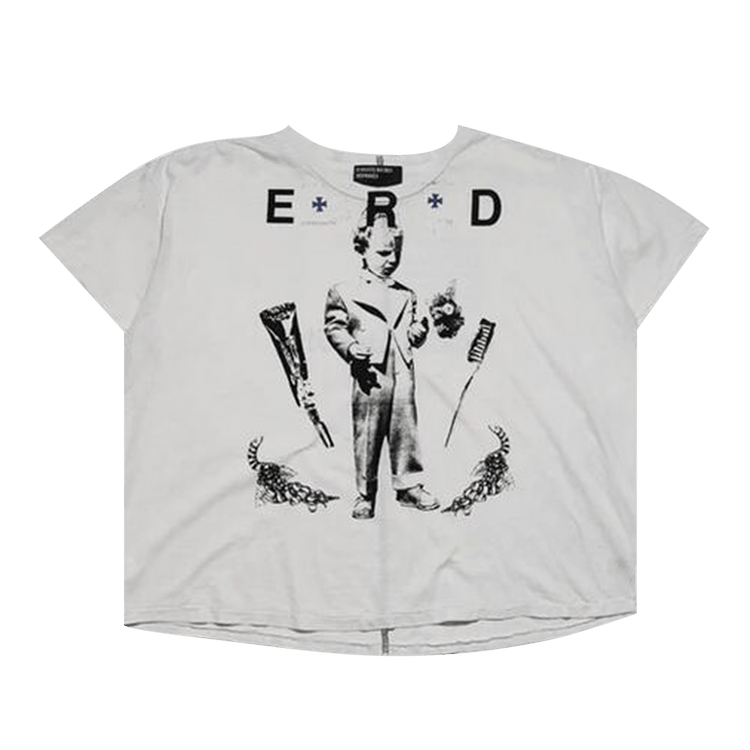 Enfants Riches Déprimés Katholisches Toothbrush T-Shirt "White"