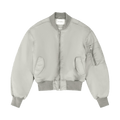Entire Studios Cropped Broad Bomber "Grey"