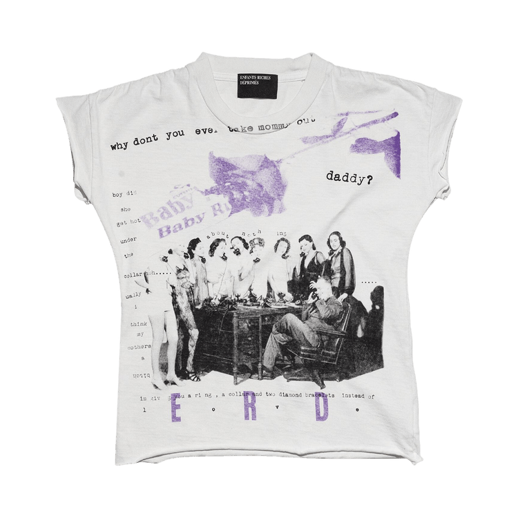 Enfants Riches Déprimés Take Mommy Out T-Shirt "White"