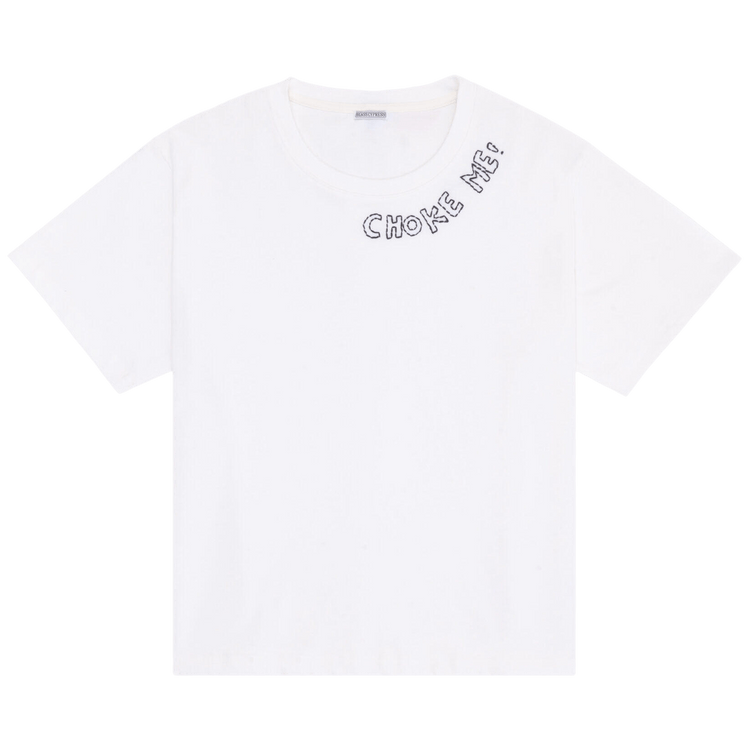 Glass Cypress Choke Me T-Shirt "White"