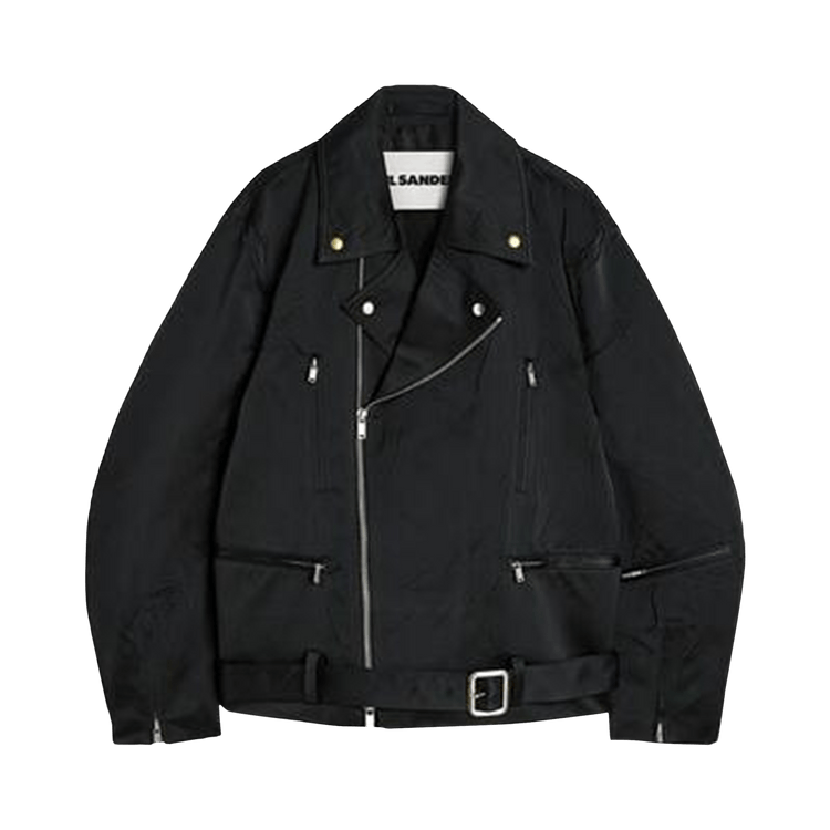 Jil Sander Duchesse Biker Jacket "Black"