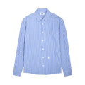 KROST Bold Striped Shirting "Blue"