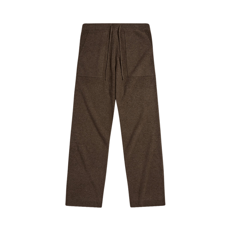 KROST Wool Knit Pants "Brown"