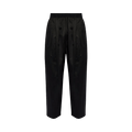 Maison Margiela Coated Pleated Trousers "Black"