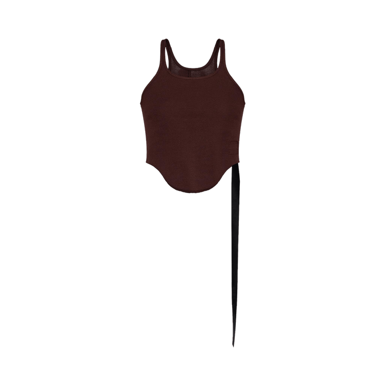 Rick Owens DRKSHDW Basic Cropped Tank "Brown"