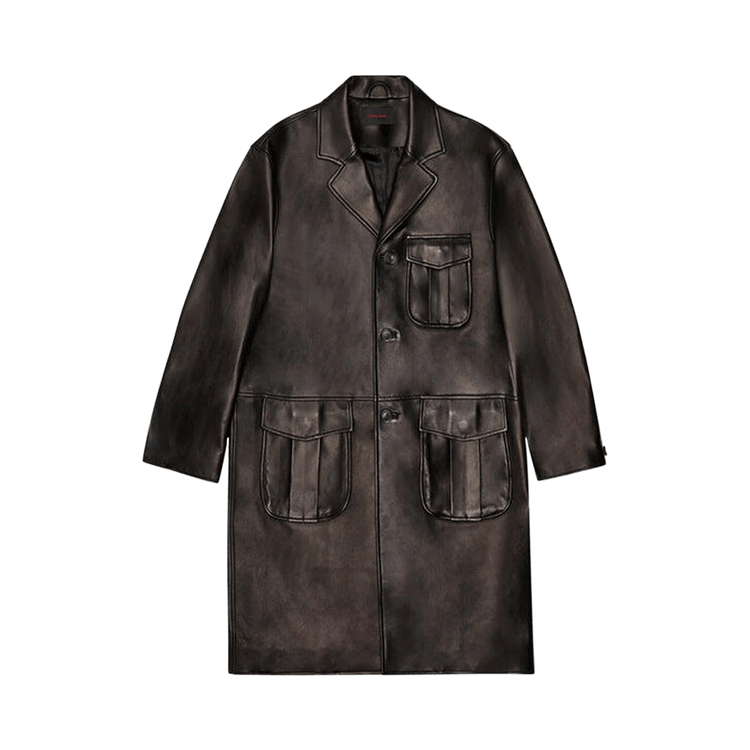 Simone Rocha Pocket Car Coat "Black"