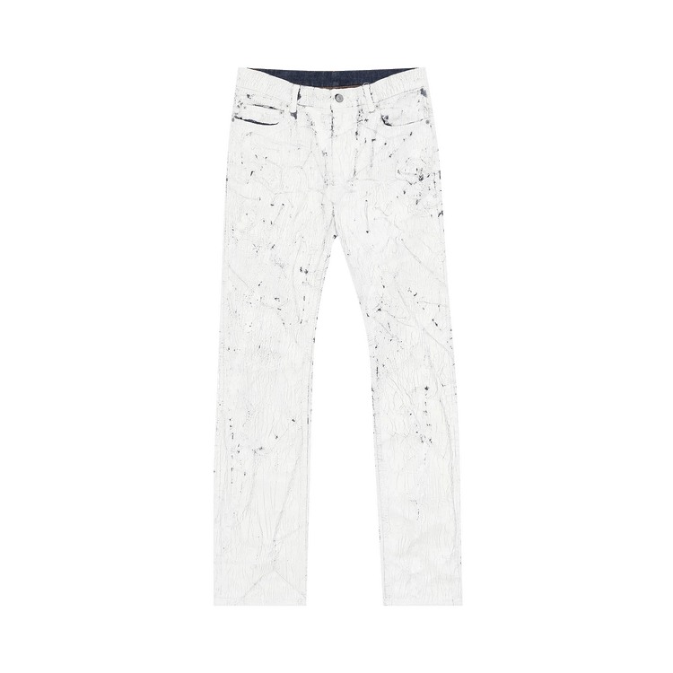 MM6 Maison Margiela Painted Jeans "White"