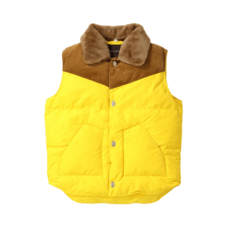 Wales Bonner Brixton Vest "Yellow"