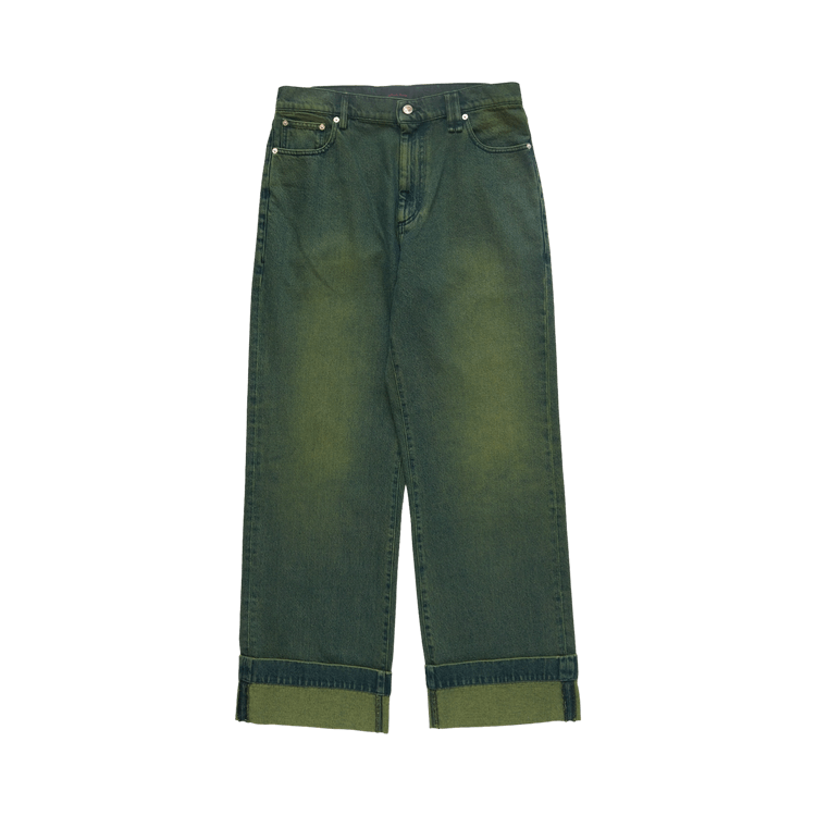 Simone Rocha Straight Leg Jeans "Green"