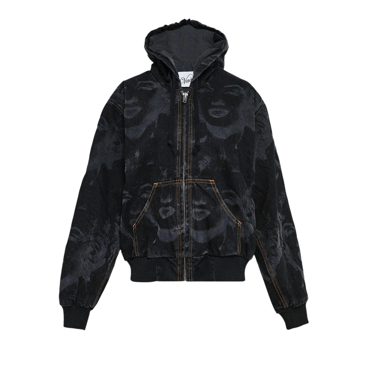 VAQUERA Marilyn Denim Workwear Jacket "Black"