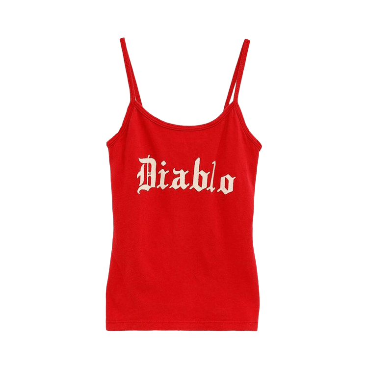 Willy Chavarria Diablo Cholita Tank "Red"