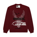 Sp5der 555ex Knit Sweater "Cardinal"