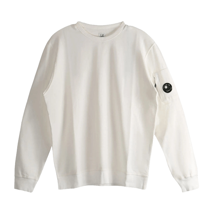 C.P. Company Fleece Crewneck "Gauze White"