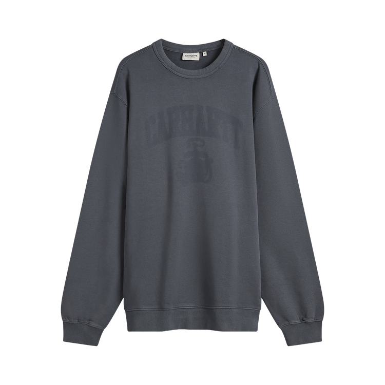 Carhartt WIP Faded Pond Corps Sweatshirt "Deep Night"