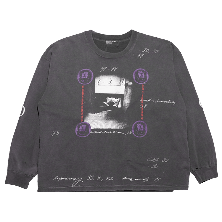 Enfants Riches Déprimés Bathroom Stall Long-Sleeve T-Shirt "Vintage Black"