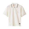 Miu Miu Polo Piquet Jersey "White"