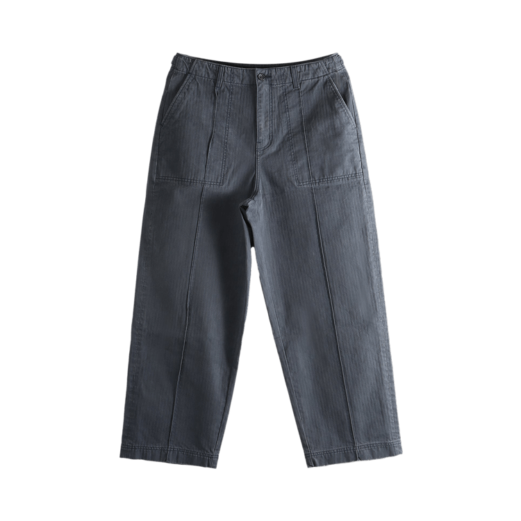 The Elder Statesman Herringbone Carpenter Pant "Twilight"