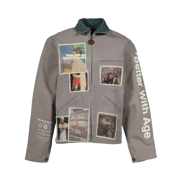*Better With Age Scandal Reconstructed Workwear Jacket "Multicolor"