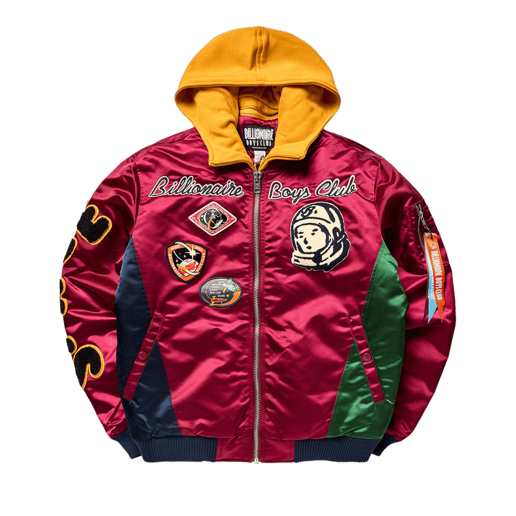 Billionaire Boys Club Space Suit Bomber Jacket "Rhododendron"