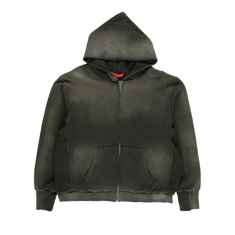 XHIBITION Souvenir Thermal Lined Zip Hoodie "Elm"