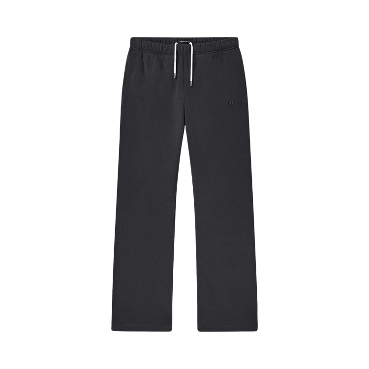 PURPLE BRAND Fleece Flared Pant "Black"