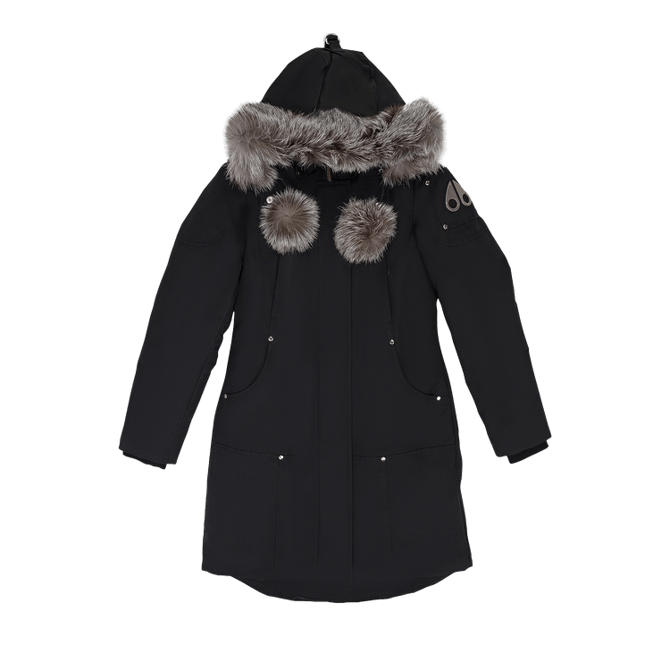 Moose Knuckles Stirling Parka LDS "Black/Frost Fox"