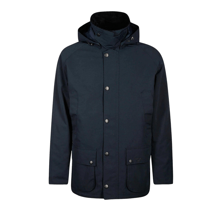 Barbour Winter Ashby Waterproof Jacket "Navy"