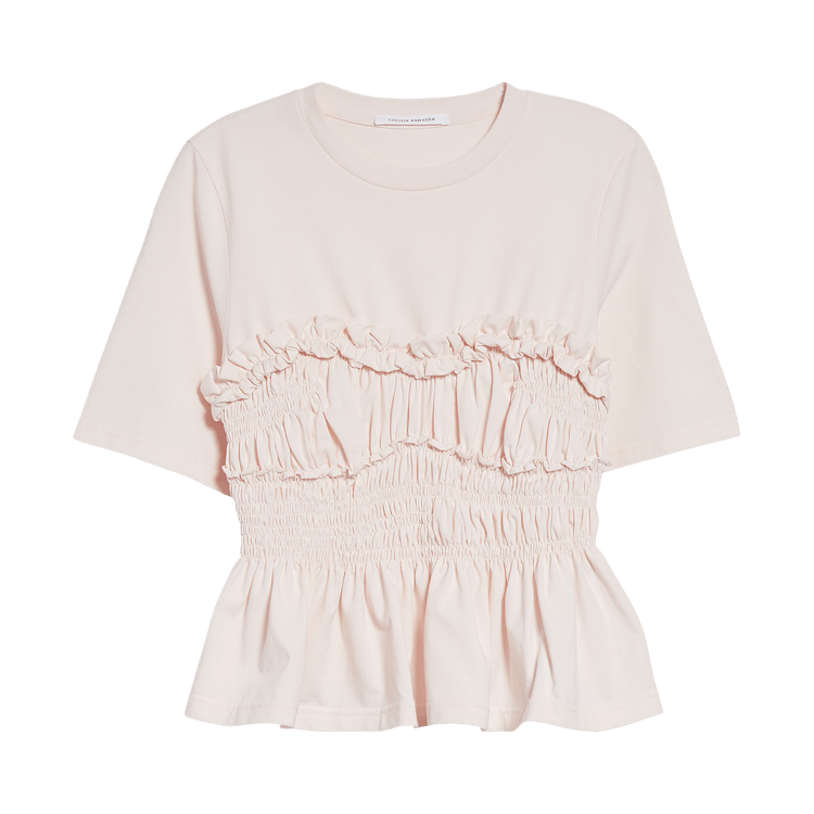 Cecilie Bahnsen Vilde T-Shirt "Light Pink"