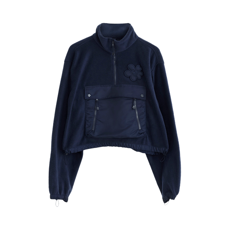 Cecilie Bahnsen Bastian Fleece Anorak "Navy"