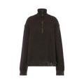Maison Margiela Quarter Zip Top "Brown"