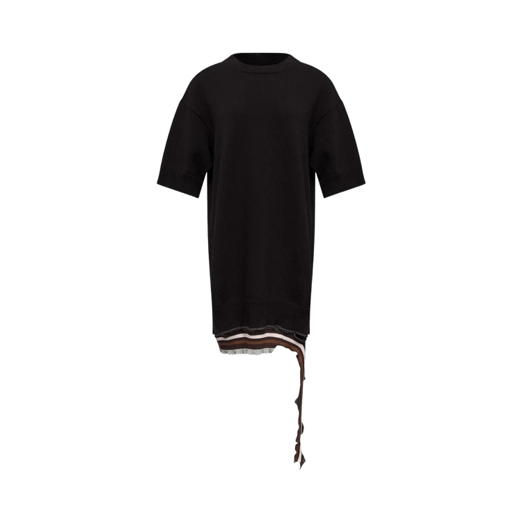MM6 Maison Margiela Mini Dress "Black/Multicolor"
