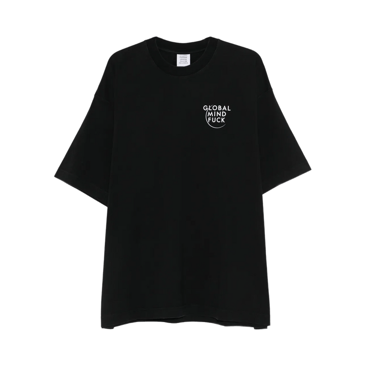 Vetements Global MF T-Shirt "Black"