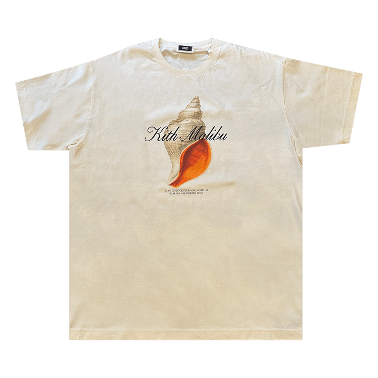 Kith Malibu Conch Seashell Vintage Tee (In-Store Exclusive) "Sandrift"