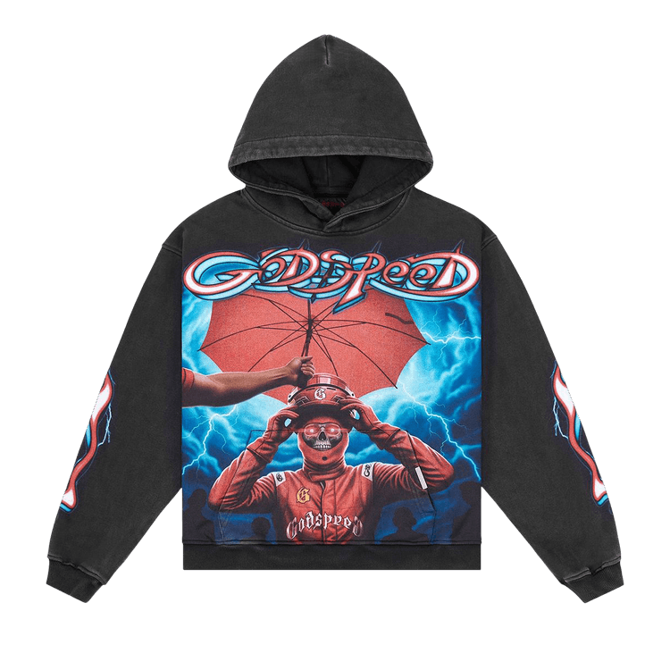 Godspeed Supreme Reign Hoodie "Black Wash"